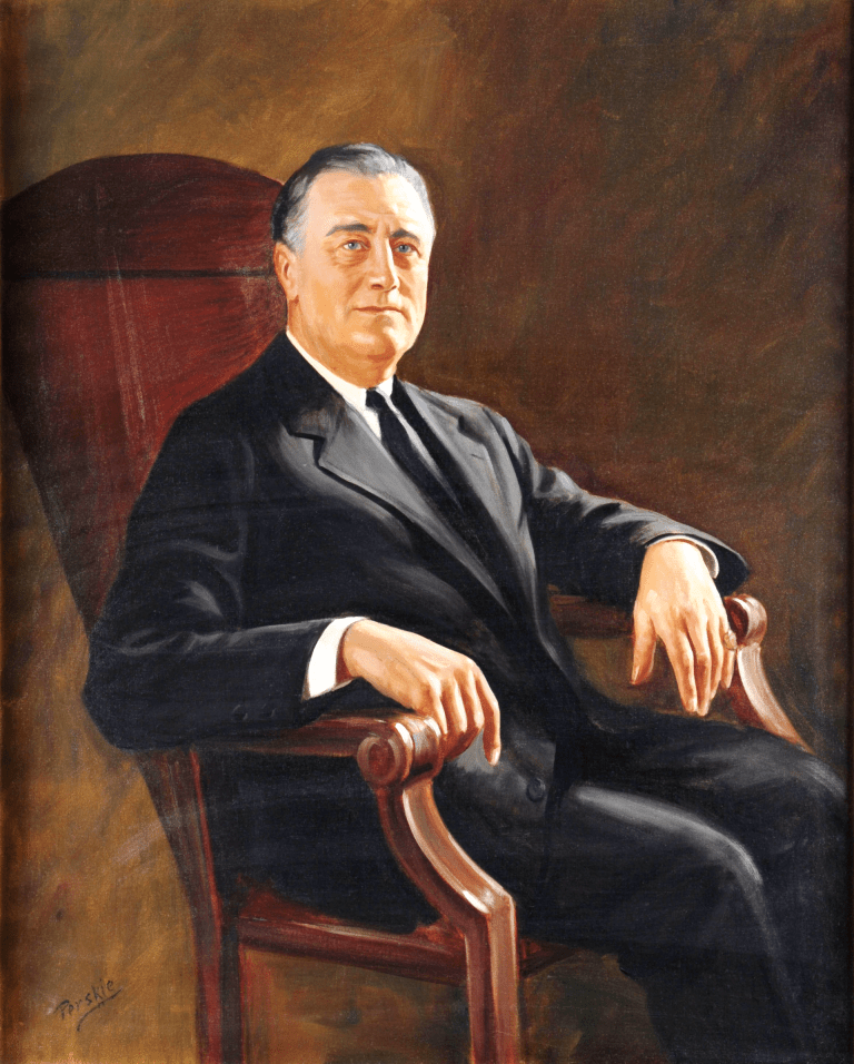 Franklin Delano Roosevelt Affirms "Four Essential Human Freedoms